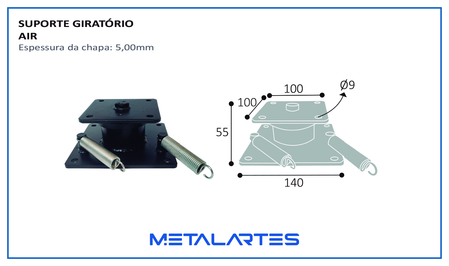 SUPORTE GIRATÓRIO AIR